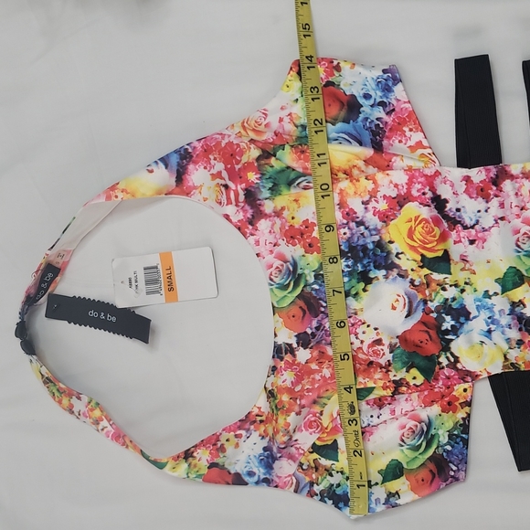Do & Be cut out floral body hugging bodycon dress sz Small NWT - Picture 7 of 11